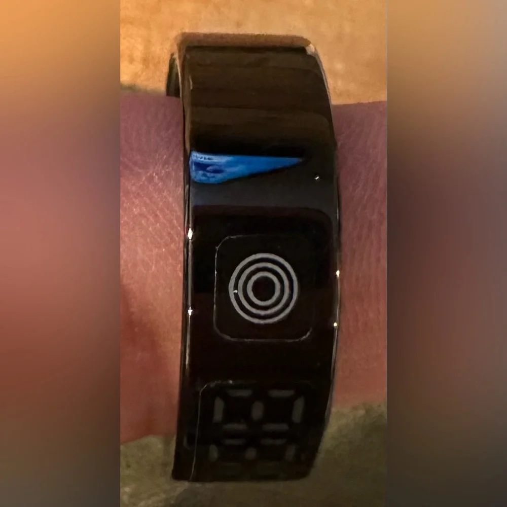 Smart Ring Health Tracker with LED Display Screen - Black - New In Box